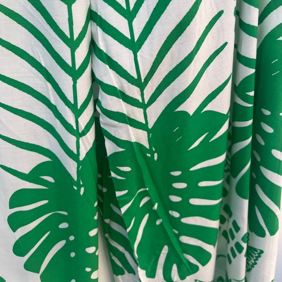 NWT Sunlight Kiss Beautiful Monstera Leaf, Pineapple & Hummingbird Palazzo Pants - Picture 9 of 10